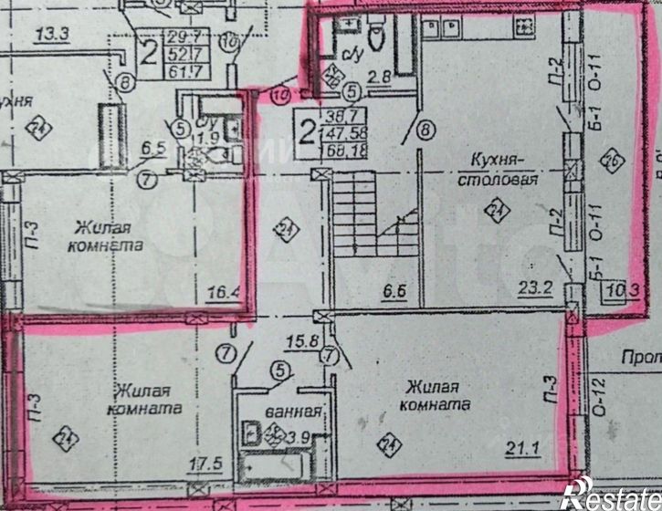3-комн квартира ул 15 лет Комсомола, 4,  д. 4