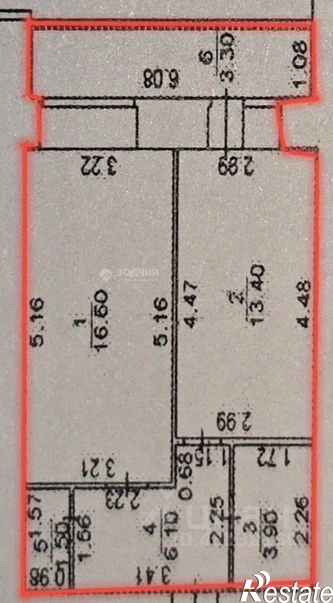 Купить квартиру за 5 300 000 рублей на улица А.В.Асламаса, 12