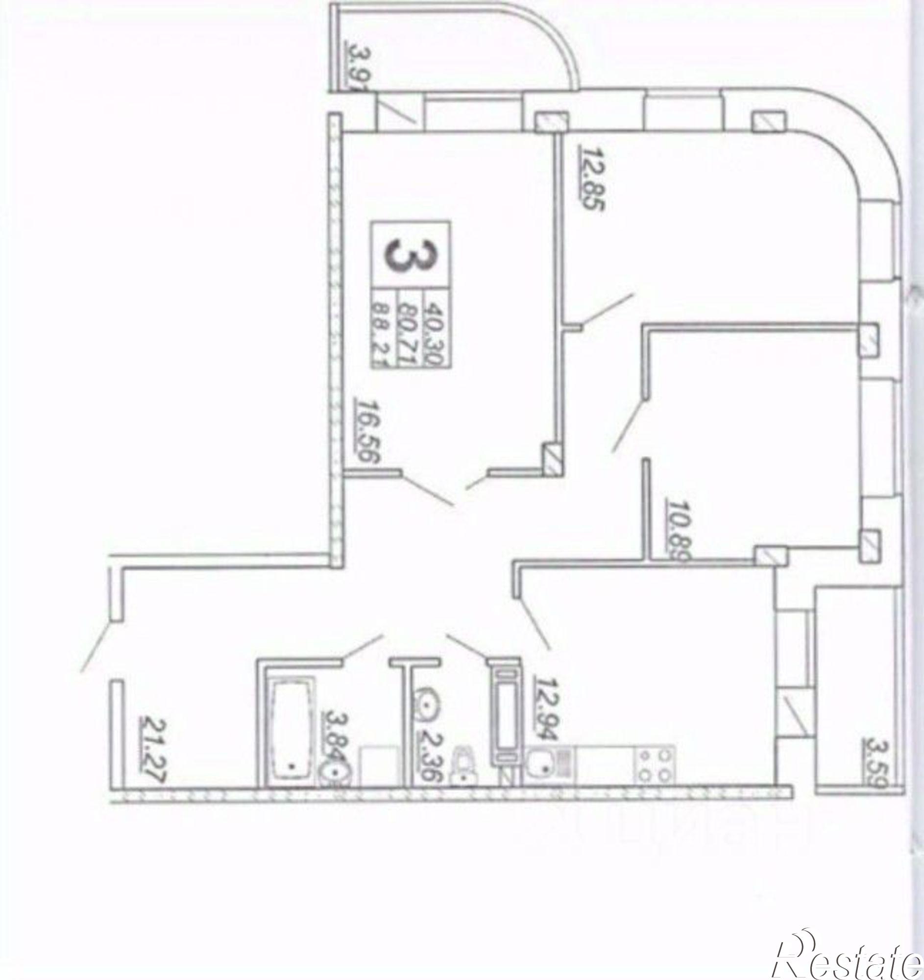 Купить квартиру за 8 500 000 рублей на улица Энергетиков, 6