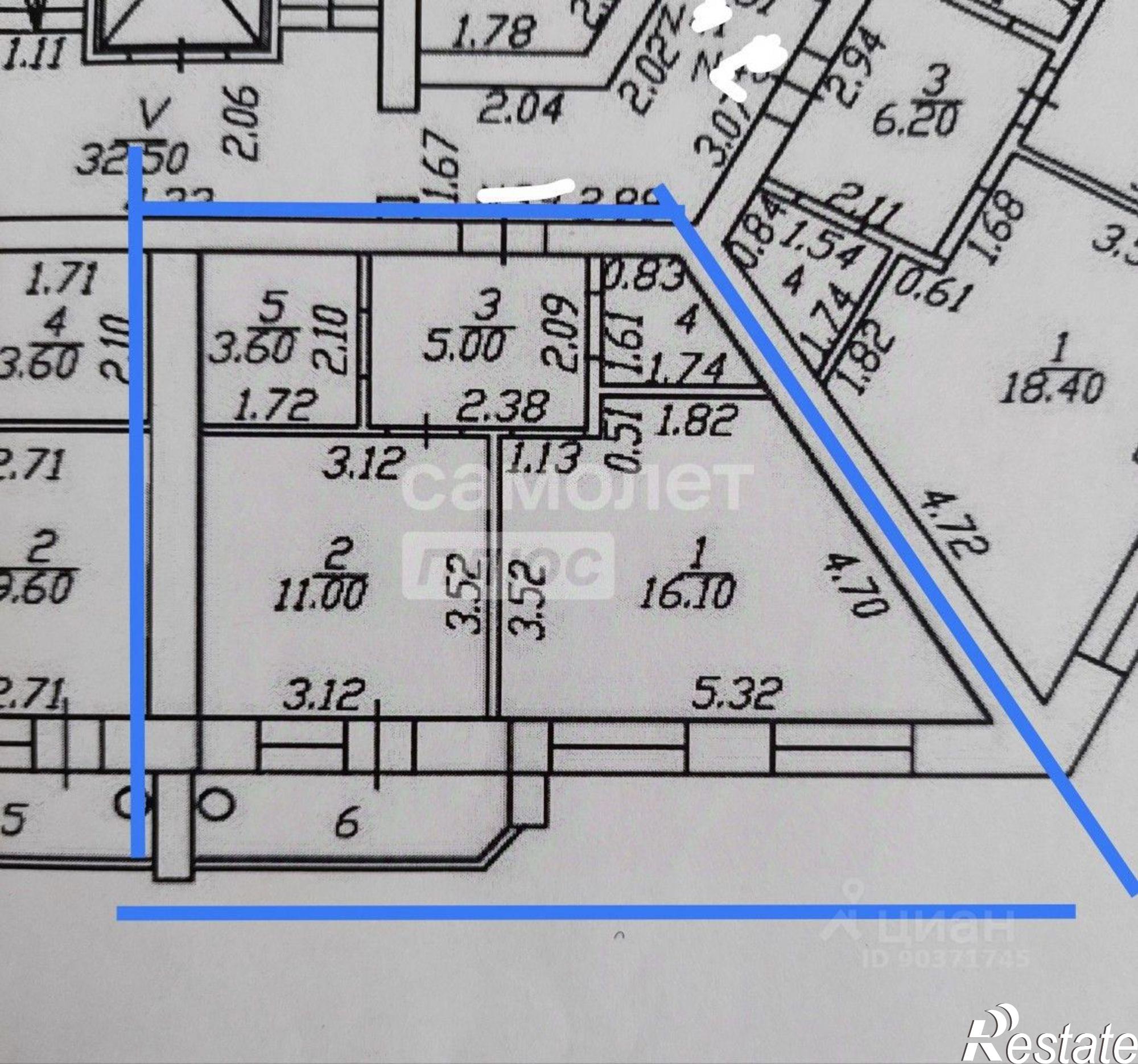 Купить квартиру за 5 600 000 рублей на улица А.В.Асламаса, 8