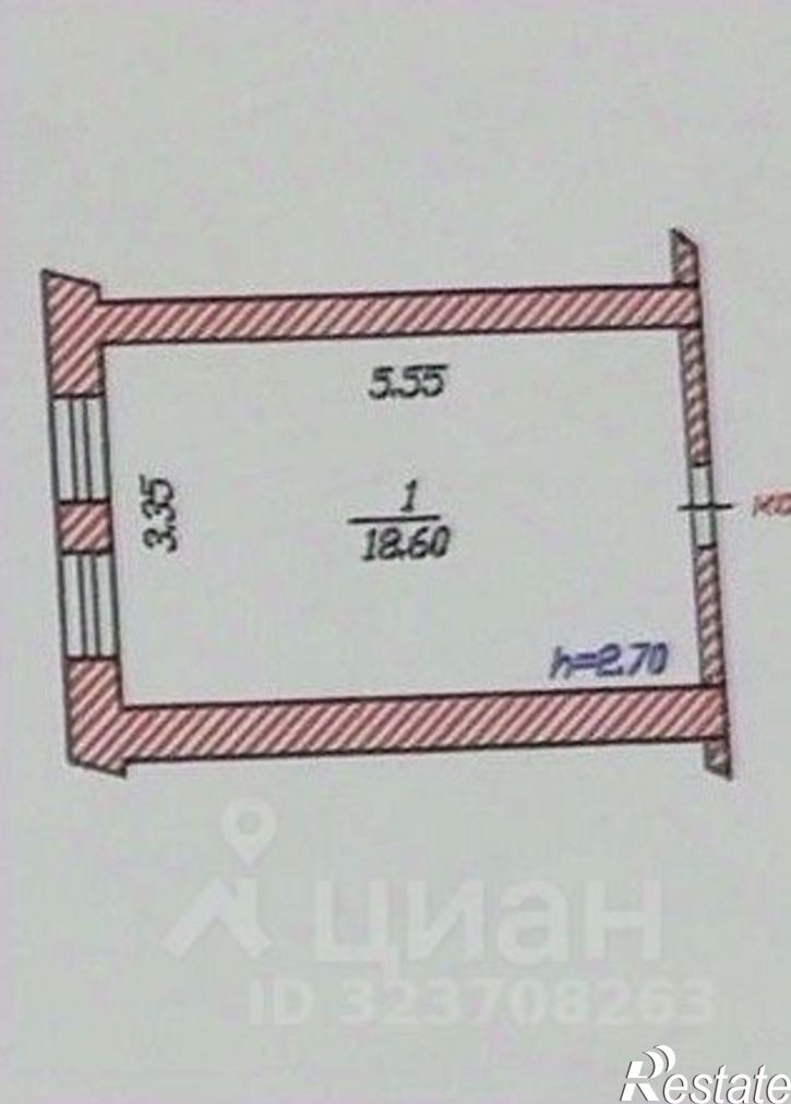 Комната улица Чапаева, 18,  д. 18