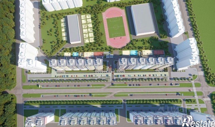 2-комн квартира в новом доме