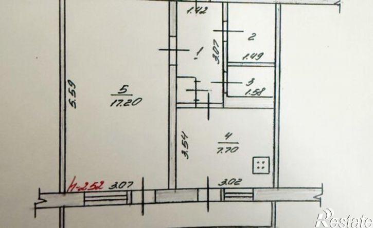 1-комн квартира пр-кт Максима Горького, 23,  д. 23