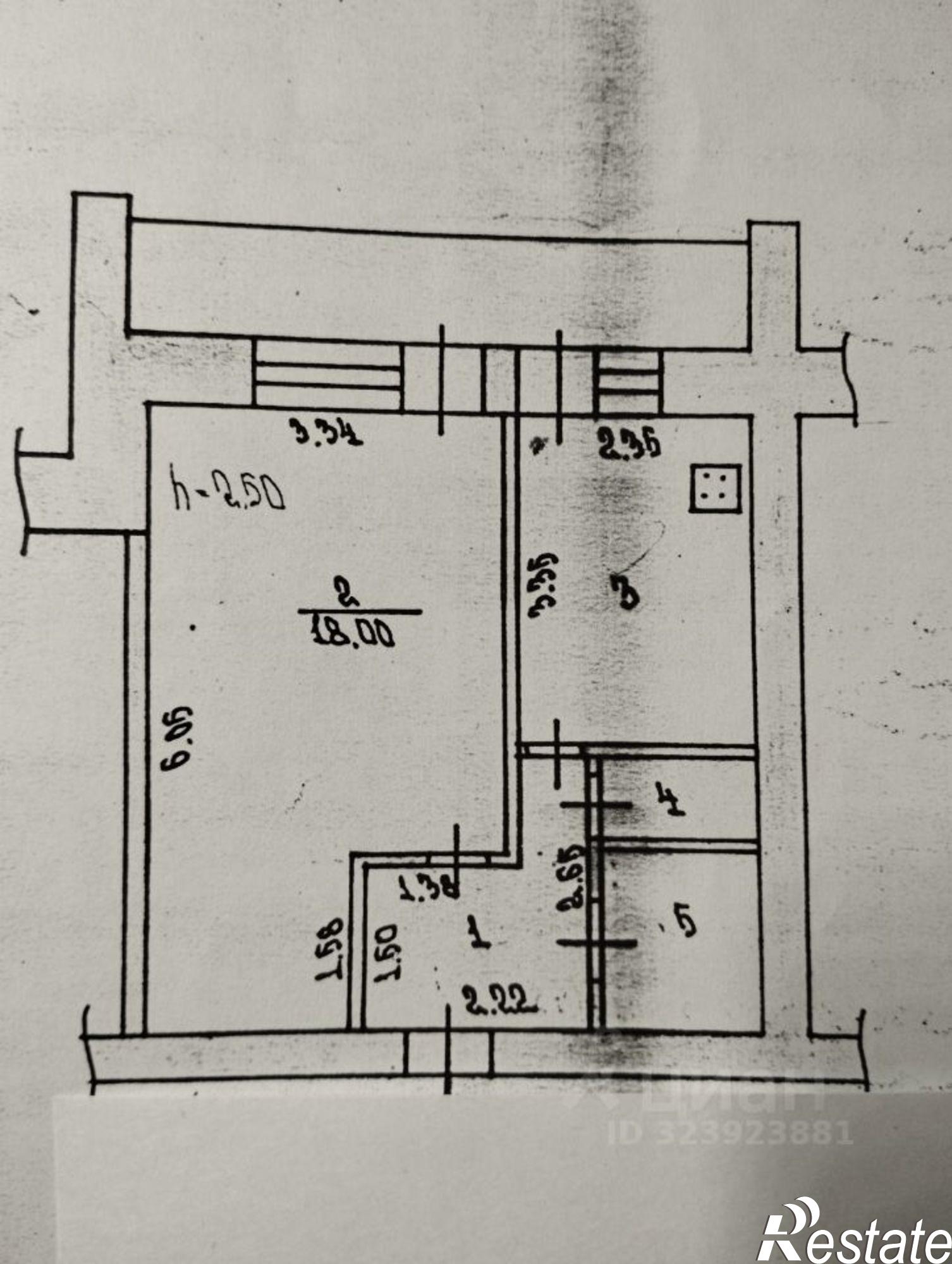 Купить квартиру за 6 100 000 рублей на улица Космонавта Николаева А.Г., 18