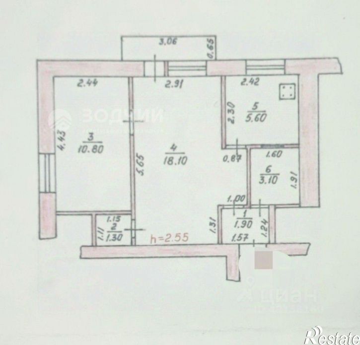 2-комн квартира пр-кт Ленина, 16А,  д. 16А