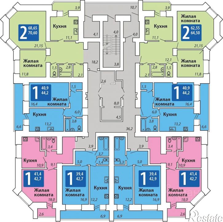 2-комн квартира в новом доме Гремячевский проезд, 25,  д. 25