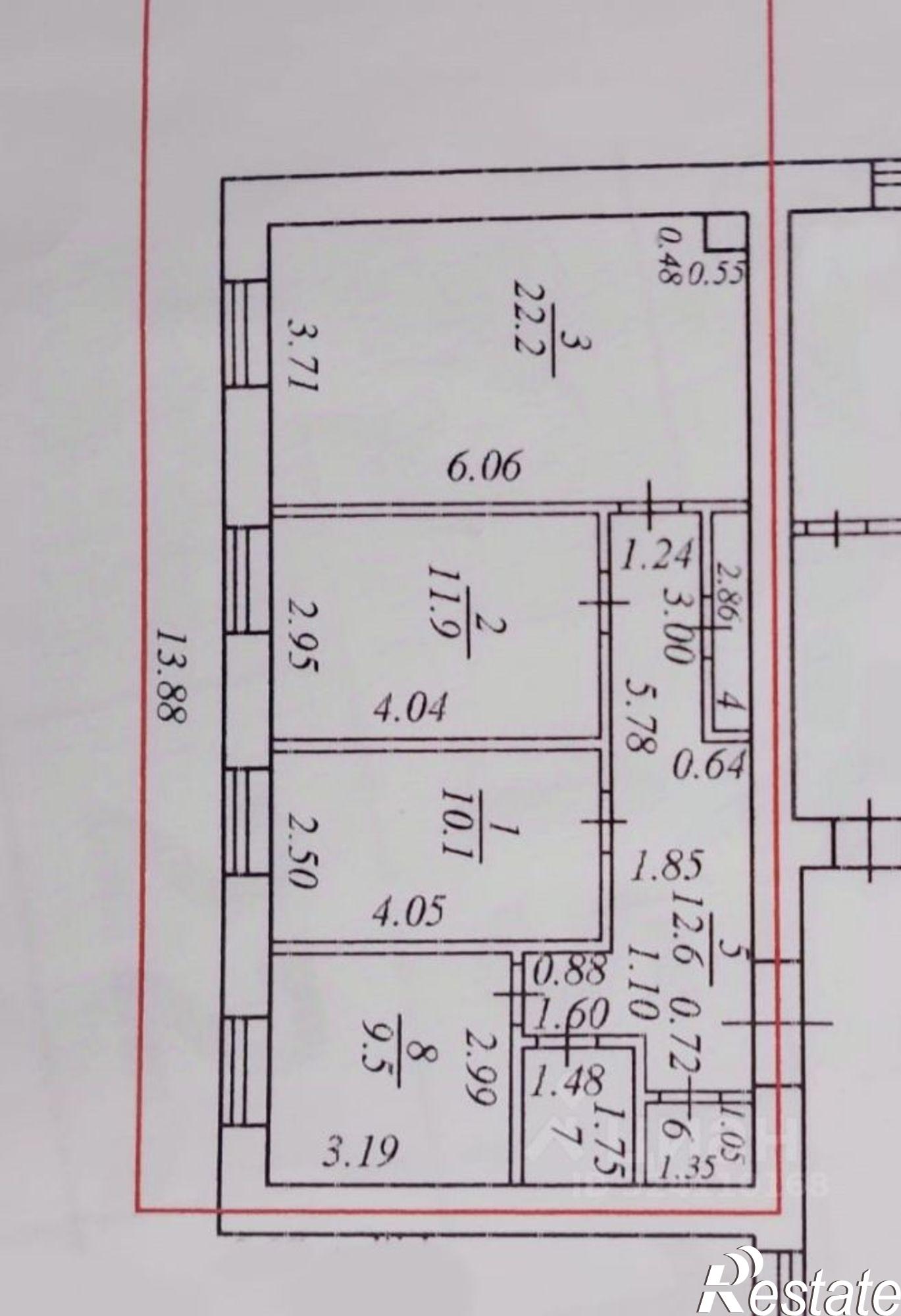 Купить квартиру за 5 050 000 рублей на ул Эльменя, 15