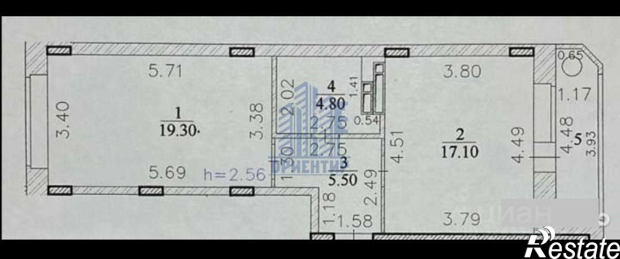 Купить квартиру за 7 950 000 рублей на ул Филиппа Лукина, 4