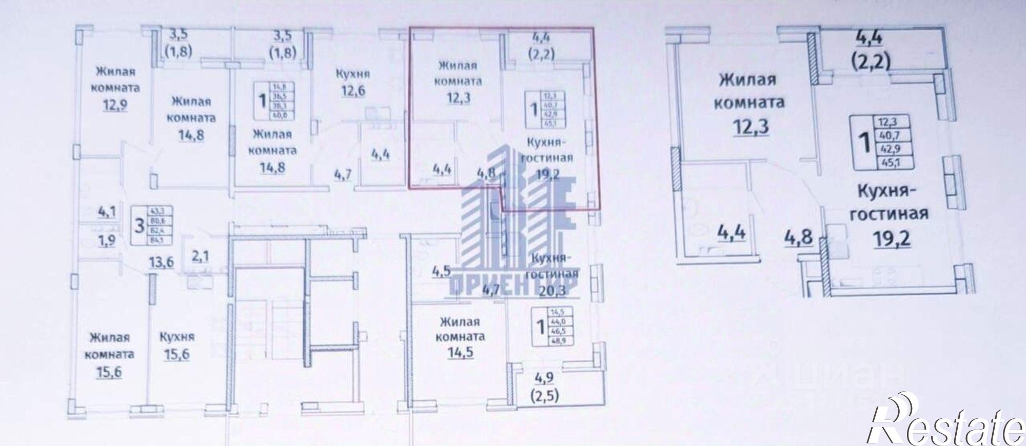 Купить квартиру за 5 500 000 рублей на Гражданская улица, 93
