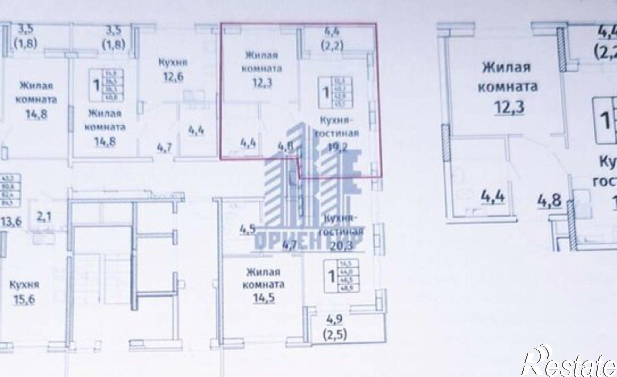 Купить квартиру за 5 500 000 рублей на Чувашская Республика — Чувашия, Гражданская улица, 93