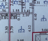 1-комн, 40кв м, этаж 11/16 Чувашская Республика — Чувашия, улица Академика В.Н.Челомея, 12
