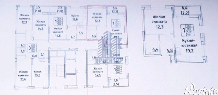 1-комн квартира Гражданская улица, 93,  д. 93