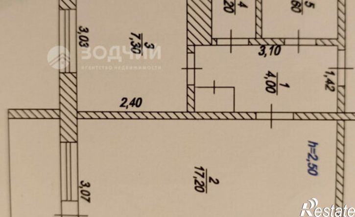 1-комн квартира ул Кадыкова, 17,  д. 17