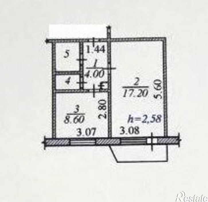 1-комн квартира улица Николая Гастелло, 17,  д. 17