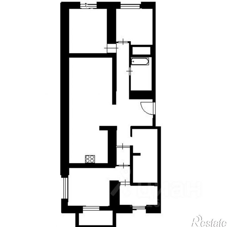 2-комн квартира б-р А.Миттова, 39,  д. 39