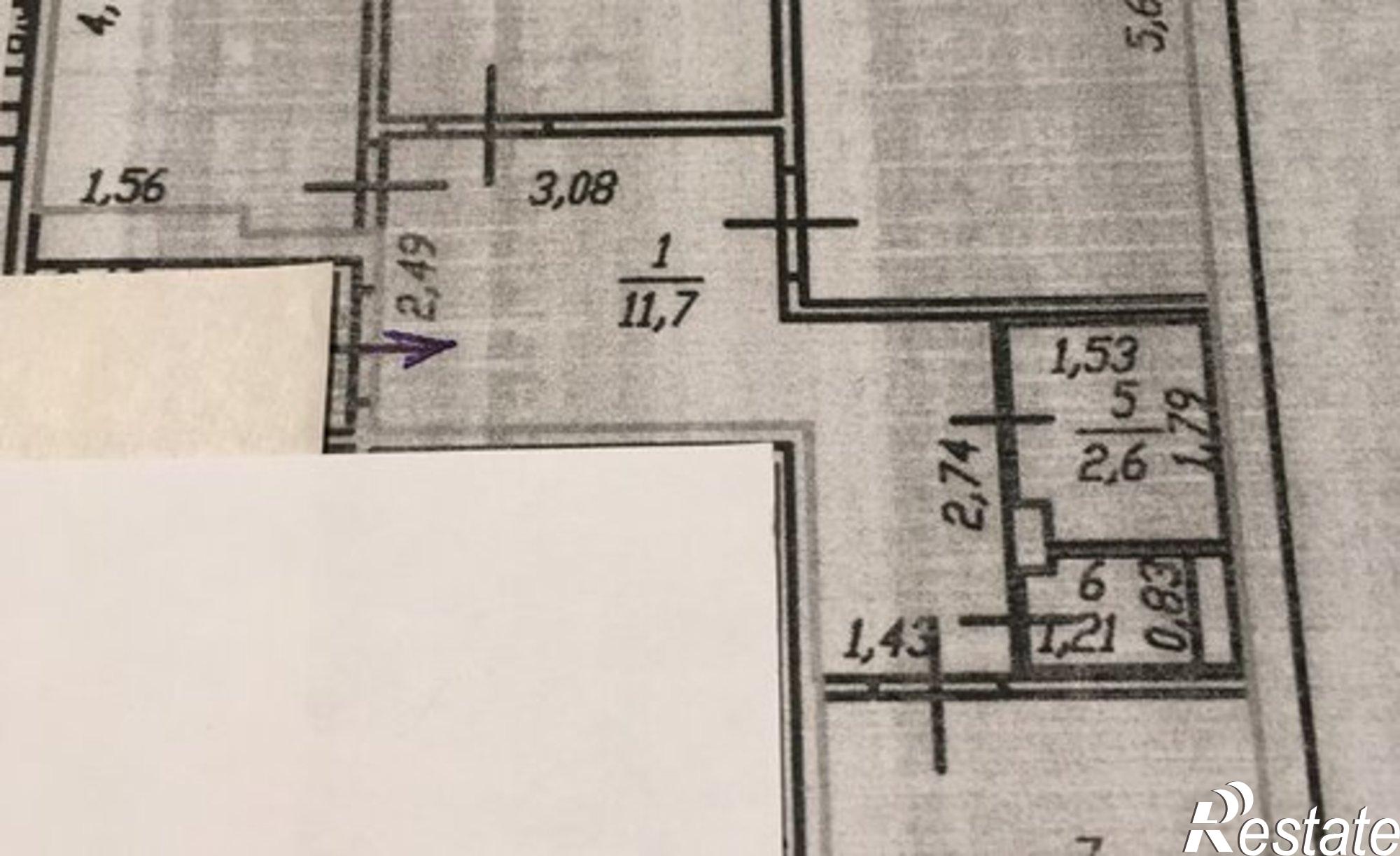 Купить квартиру за 5 980 000 рублей на улица П.В.Дементьева, 3 к2