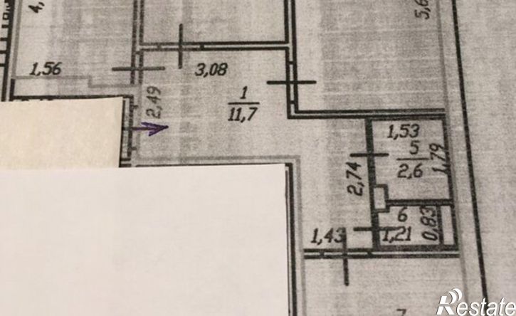 3-комн квартира улица П.В.Дементьева, 3 к2,  д. 3 к2