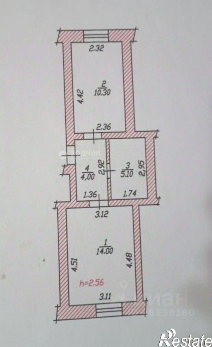 1-комн квартира Социалистическая улица, 2,  д. 2