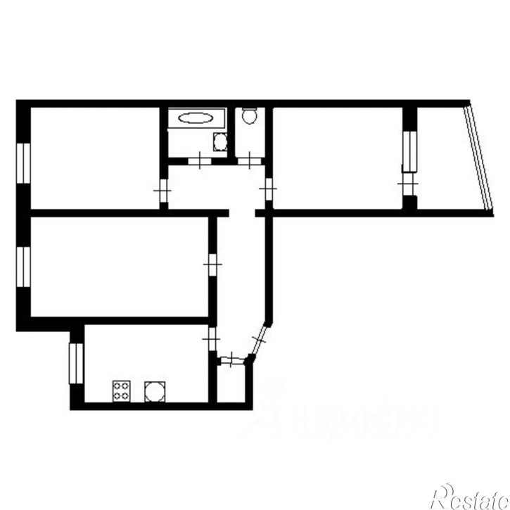 3-комн квартира бульвар Юности, 8,  д. 8