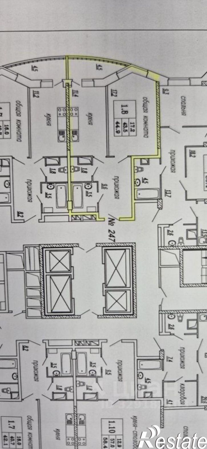 1-комн квартира ул П.В.Дементьева, 18 4,  д. 18 4,  к. 4