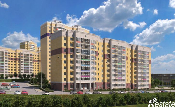 2-комн квартира в новом доме улица Василия Алендея, поз. 35,  д. поз. 35