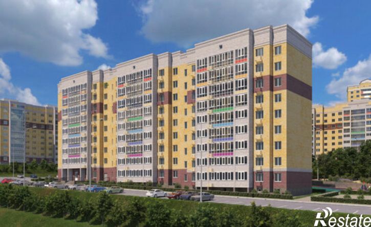 2-комн квартира в новом доме улица Василия Алендея, поз. 35,  д. поз. 35