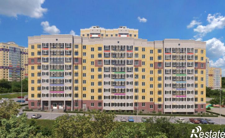 2-комн квартира в новом доме улица Василия Алендея, поз. 35,  д. поз. 35