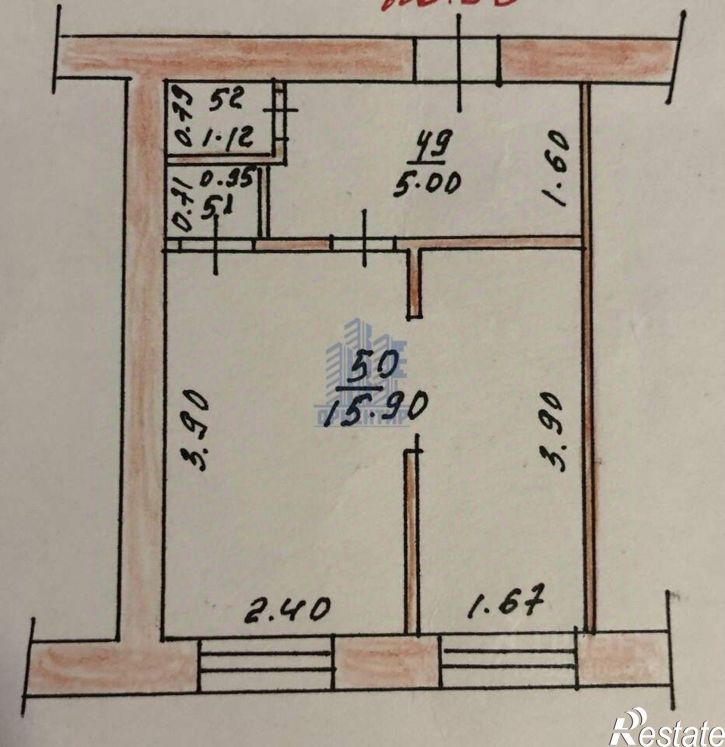1-комн квартира ул Декабристов, 14 1,  д. 14 1,  к. 1