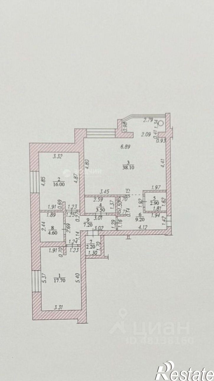 3-комн квартира ул Ильенко, 6,  д. 6