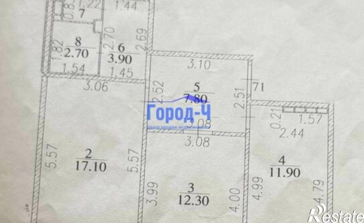 3-комн квартира улица Богдана Хмельницкого, 94 к3,  д. 94 к3
