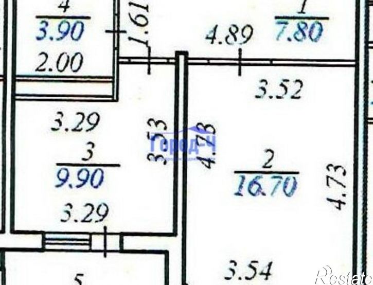 1-комн квартира улица П.В.Дементьева, 4 к2,  д. 4 к2