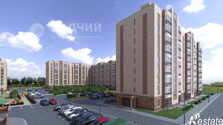 1-комн квартира в новом доме Чебоксарский проспект, 5 к2,  д. 5 к2