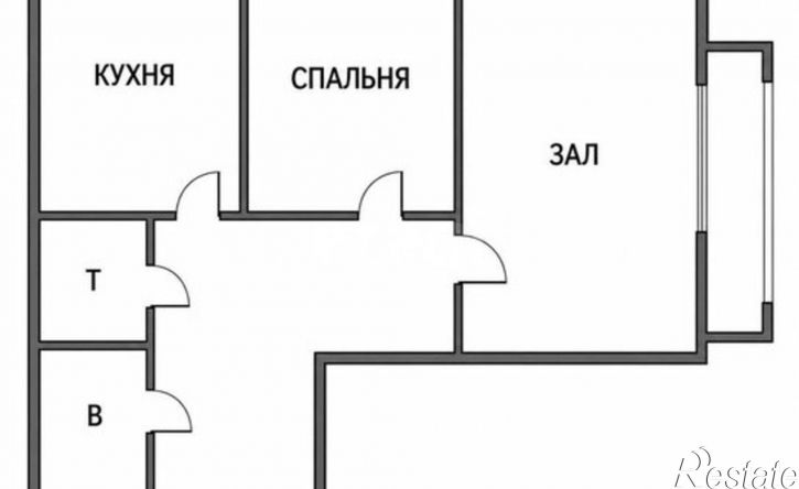2-комн квартира Цивильская улица, 3,  д. 3