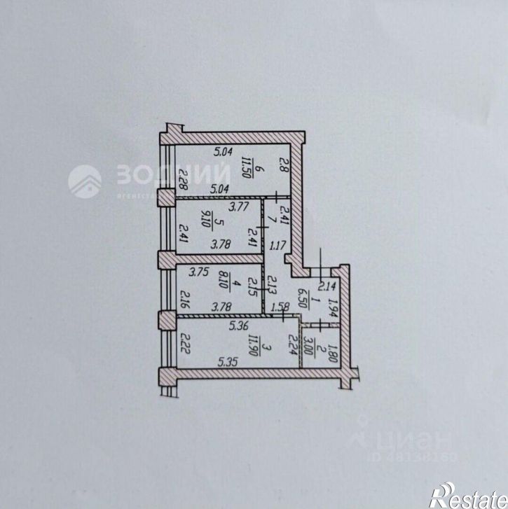 3-комн квартира улица Академика Королёва, 13,  д. 13