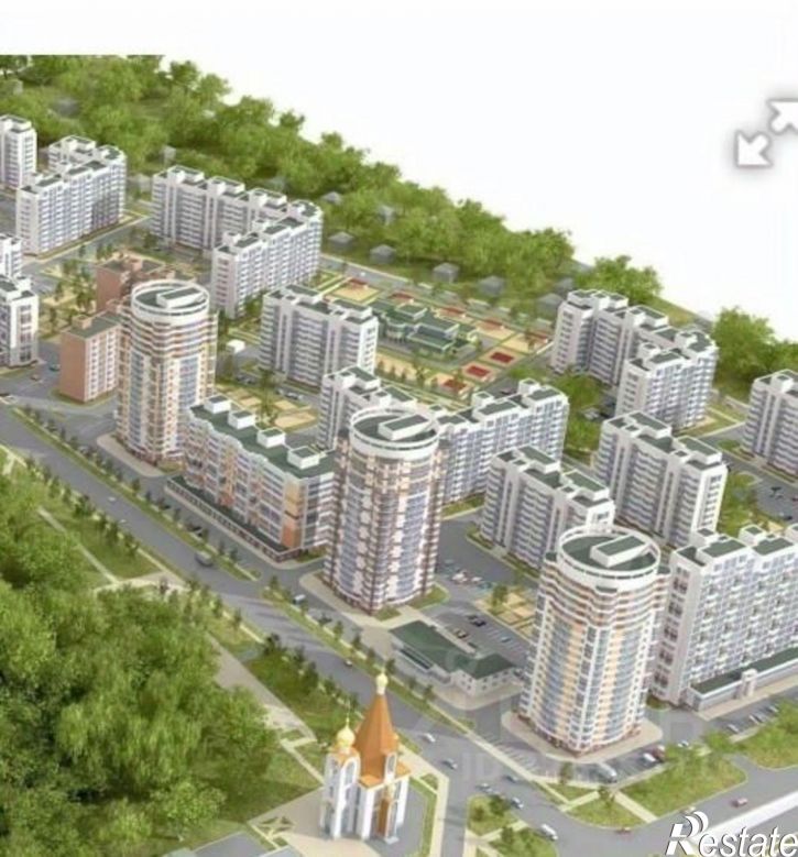 3-комн квартира в новом доме улица Богдана Хмельницкого, поз. 8,  д. поз. 8