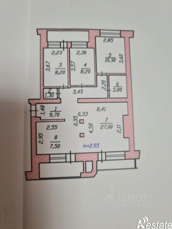 4-комн квартира пр-кт Максима Горького, 49,  д. 49