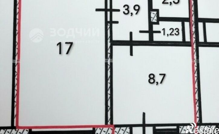 1-комн квартира ул П.В.Дементьева, 15,  д. 15