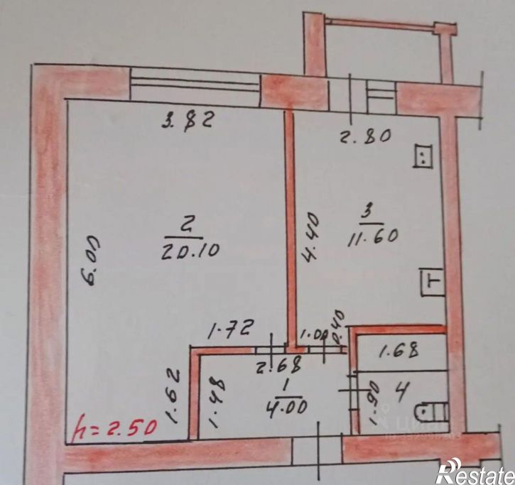 1-комн квартира ул Ашмарина, 42 1,  д. 42 1,  к. 1