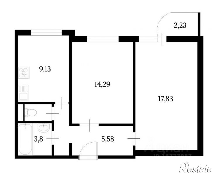 2-комн квартира ул Университетская, 11,  д. 11
