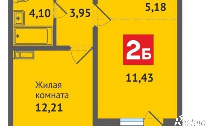 2-комн квартира Чувашская Республика &mdash; Чувашия, микрорайон Садовый, 4-й микрорайон