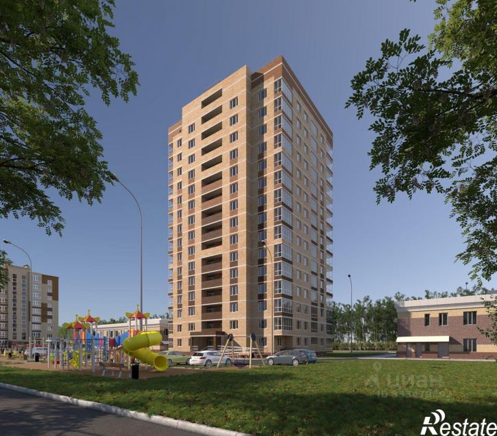 1-комн квартира в новом доме Чебоксарский проспект, поз. 2.3,  д. поз. 2.3