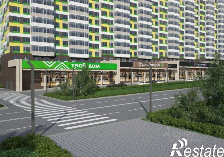 2-комн квартира в новом доме проспект Геннадия Айги, 17,  д. 17