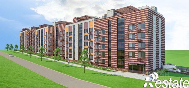 1-комн квартира в новом доме проспект Геннадия Айги, поз.4,  д. поз.4