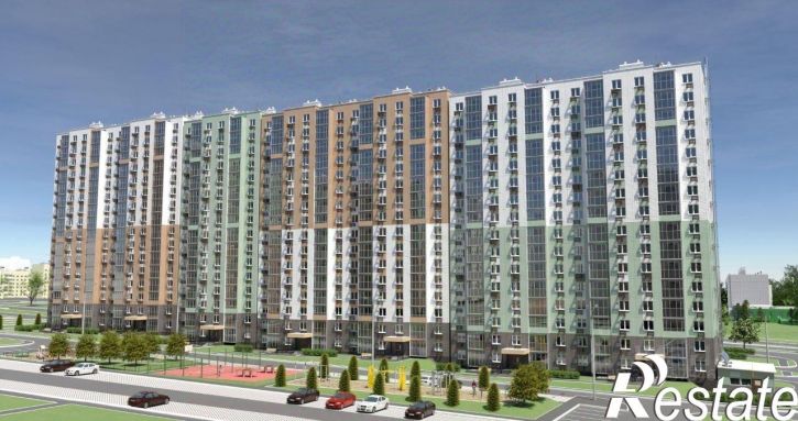 1-комн квартира в новом доме улица Богдана Хмельницкого, поз.3,  д. поз.3