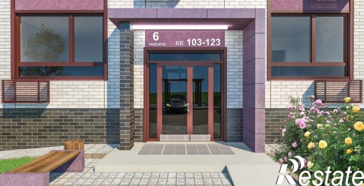 2-комн квартира в новом доме проспект Геннадия Айги, поз.4,  д. поз.4