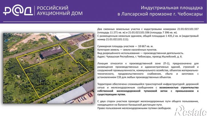 Земельный участок Ишлейский проезд