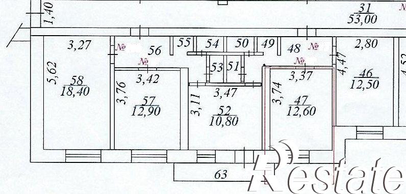 Купить комнату за 1 130 000 рублей на улица Магницкого, 2 к1