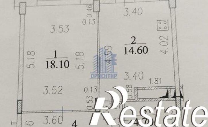1-комн квартира Университетская улица, 38 к4,  д. 38 к4