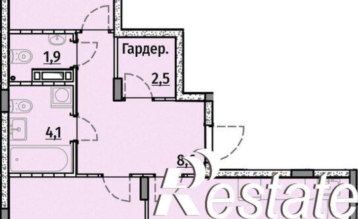 2-комн квартира Гражданская улица, 6,  д. 6